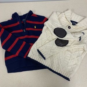 Adorable sweaters size 4 boys Ralph Lauren